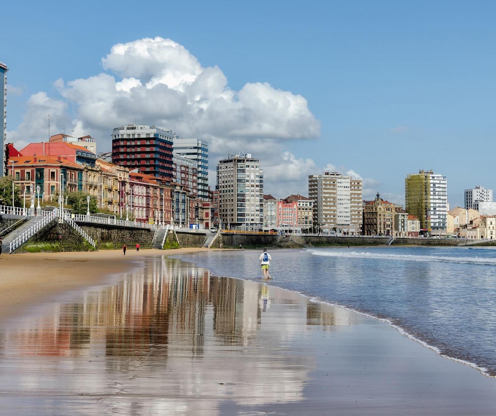 Jasjose Playa - Frente A San Lorenzo, 2 Hab, 6 Pax, Wifi - Vut-2047-As Хіхон Екстер'єр фото